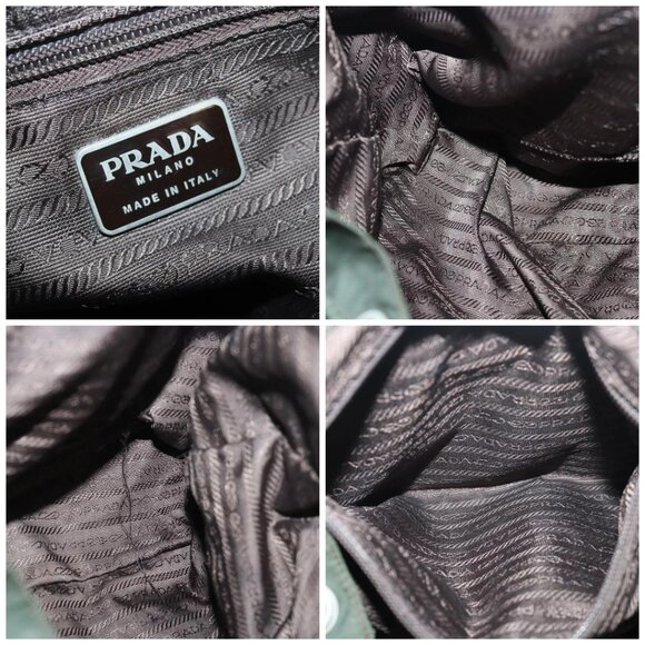 PRADA Backpack Nylon Khaki Auth bs16382 - Picture 15 of 16